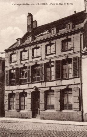 Un bâtiment qui faisait partie du collège St Bertin